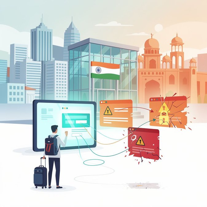 Consulado en São Paulo alerta sobre aumento de sitios web falsos de visa electrónica turística para India