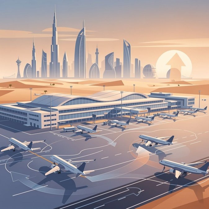 Las tensiones regionales obligan a aerolíneas de Emiratos Árabes Unidos a cancelar y retrasar decenas de vuelos