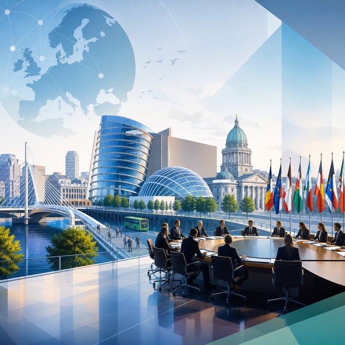Ireland finalises logistics for its July–December 2026 EU Council Presidency, promising smooth entry for 30,000 visiting delegates