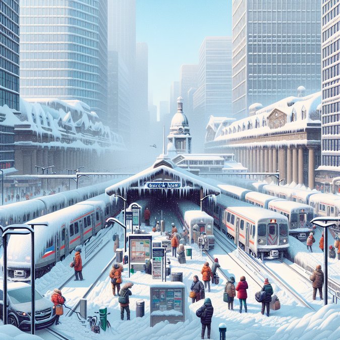 Snow Disrupts Gare du Nord and Eurostar Services, SNCF Warns of Knock-on Delays