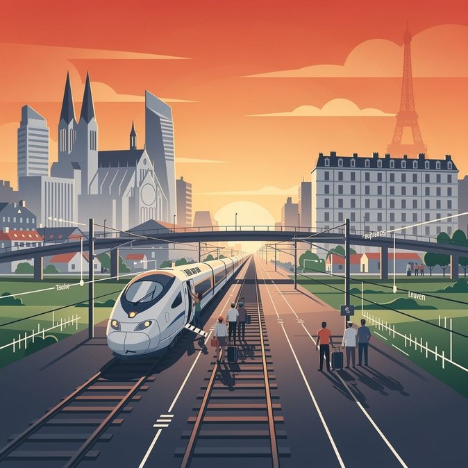 Eurostar service to London disrupted after heat-related breakdown near Leuven
