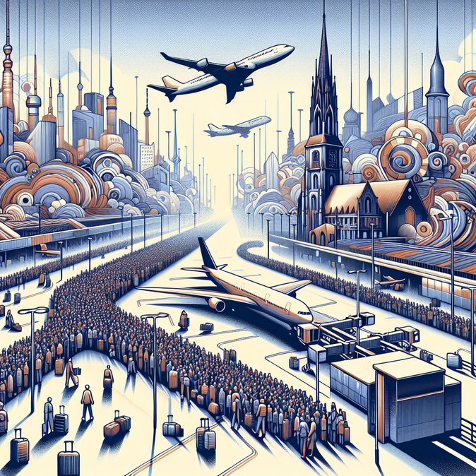 Schengen Entry/Exit System Triggers Long Queues at Frankfurt and Berlin Airports