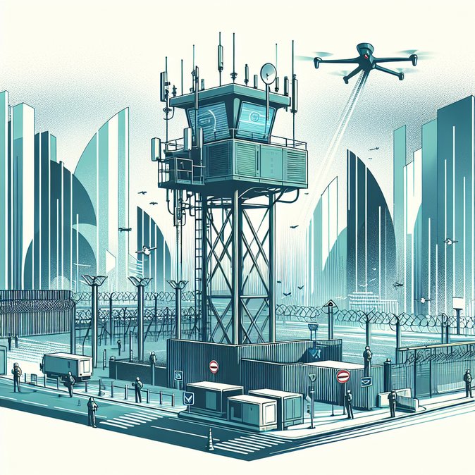 Poland Deploys First Anti-Drone Tower on Belarus Border