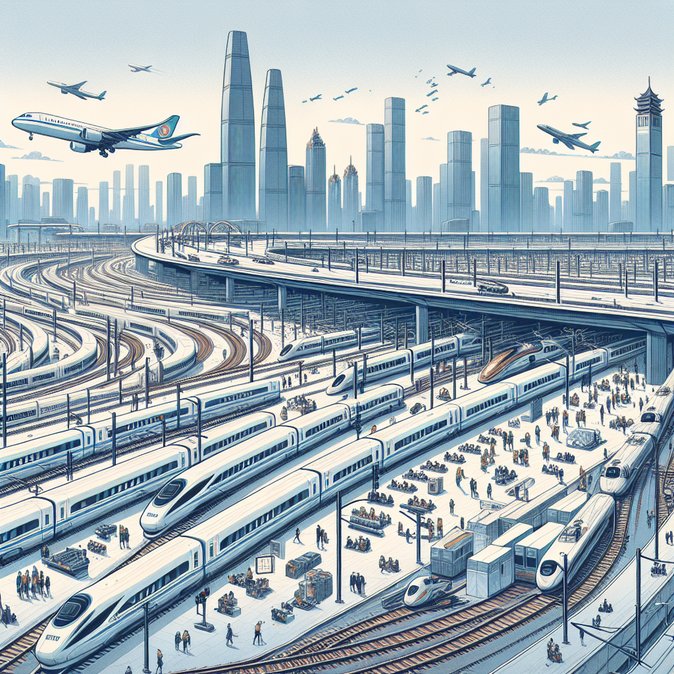 China Adds Trains, Planes and High-Tech De-Icing to Manage 18.5 Million Trips on Holiday’s Final Day