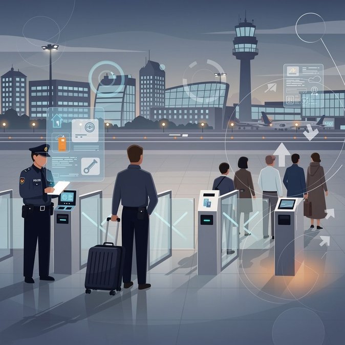 Surveillance aux frontières : la Bundespolizei arrête un fugitif recherché en France à l’aéroport de Cologne/Bonn