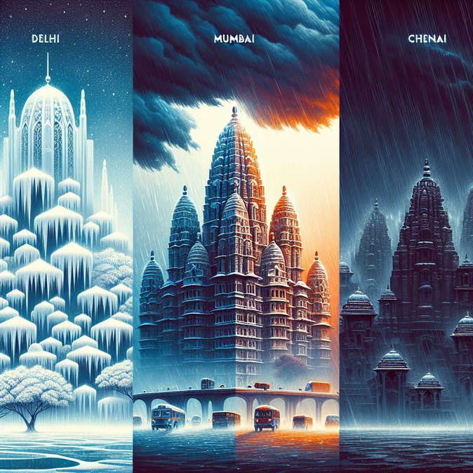 IMD Cold-Wave and Rain Alerts Disrupt Travel in Delhi, Mumbai and Chennai