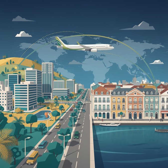 شركة TAP Air Portugal تهبط في كوريتيبا، مانحة بارانا أول رابط جوي مباشر مع أوروبا