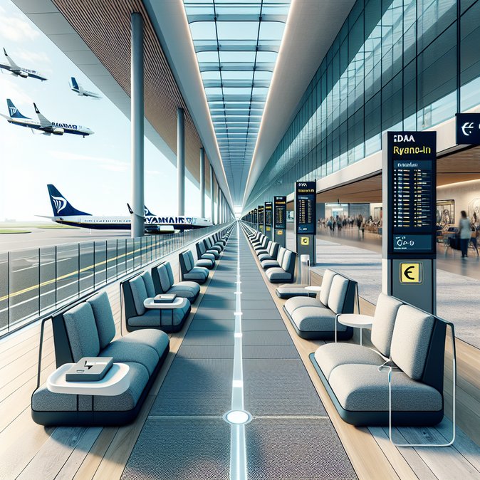 Dublin Airport Installs Rest Stations on the Infamous Terminal 1 ‘Long Walk’