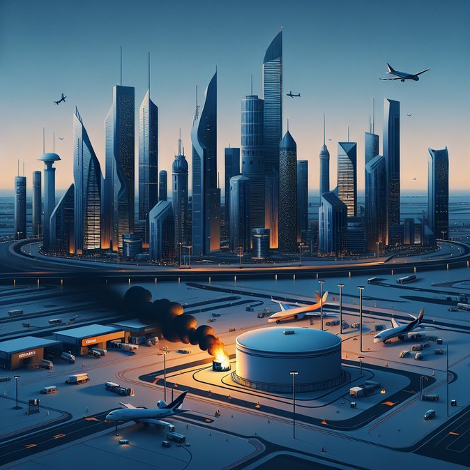 Drone Attack Near Dubai Airport Forces Flight Suspensions; Swiss Travellers Face Diversions