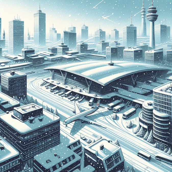 Bavarian Snowstorm Disrupts Hub Flights, Ripples Reach Polish Travellers