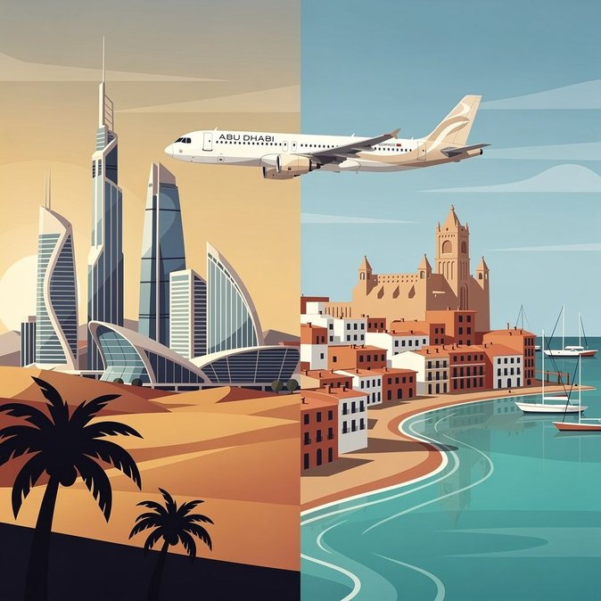 Etihad conecta Abu Dhabi con las Islas Baleares de España con nueva ruta a Palma de Mallorca