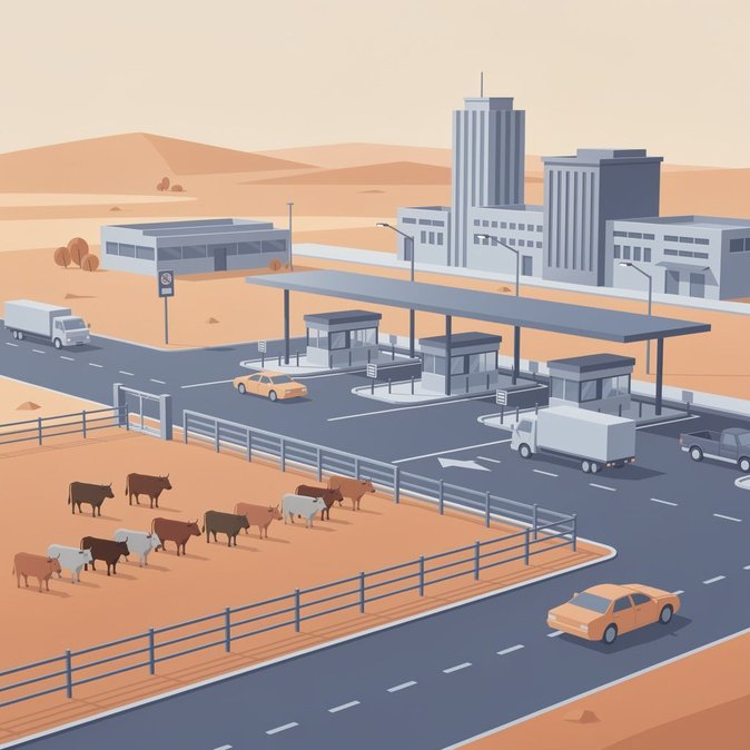 Columbus, NM : le passage pour le bétail rouvrira — troisième poste d’élevage américano-mexicain approuvé dans le cadre du plan progressif de l’USDA