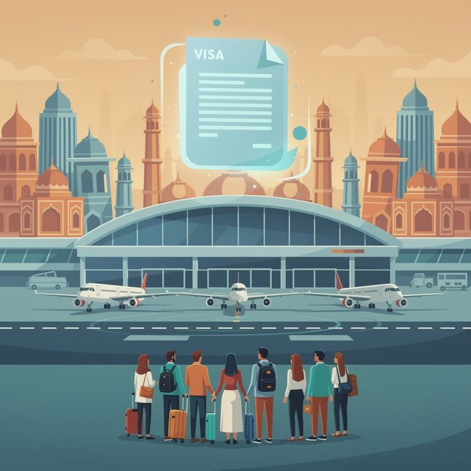 India elimina multas por exceso de estadía y extiende visas para extranjeros varados por el conflicto en Asia Occidental