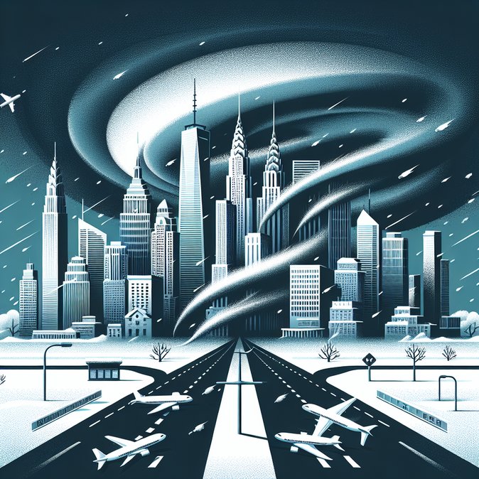 Winter-storm fallout snarls American Airlines network, illustrating climate-related mobility risk