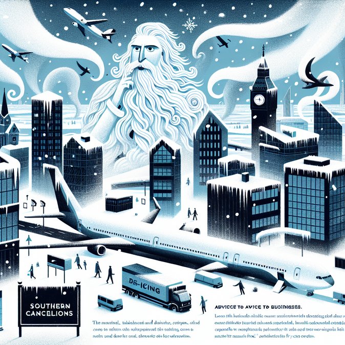 Storm Goretti sweeps Western Europe; Brussels Airport warns of possible de-icing-fluid shortages