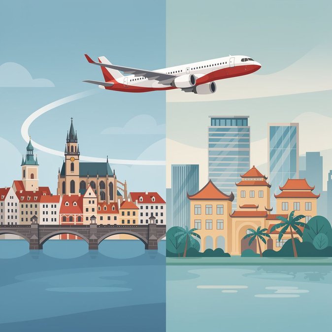 Vietjet inaugure sa première liaison européenne, reliant Prague à Hanoï deux fois par semaine
