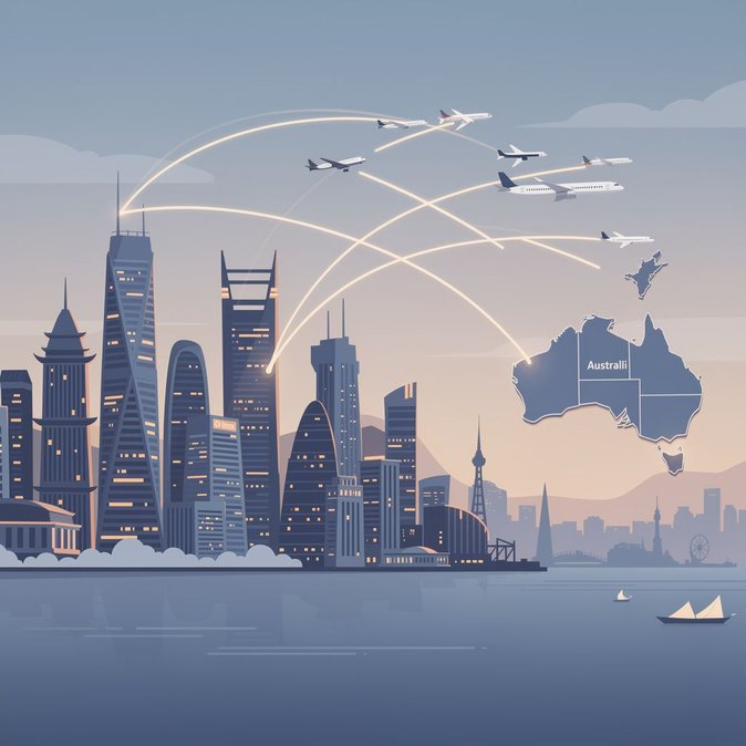 China Southern ajuste son réseau en Océanie, impactant la capacité vers l’Australie et la Nouvelle-Zélande