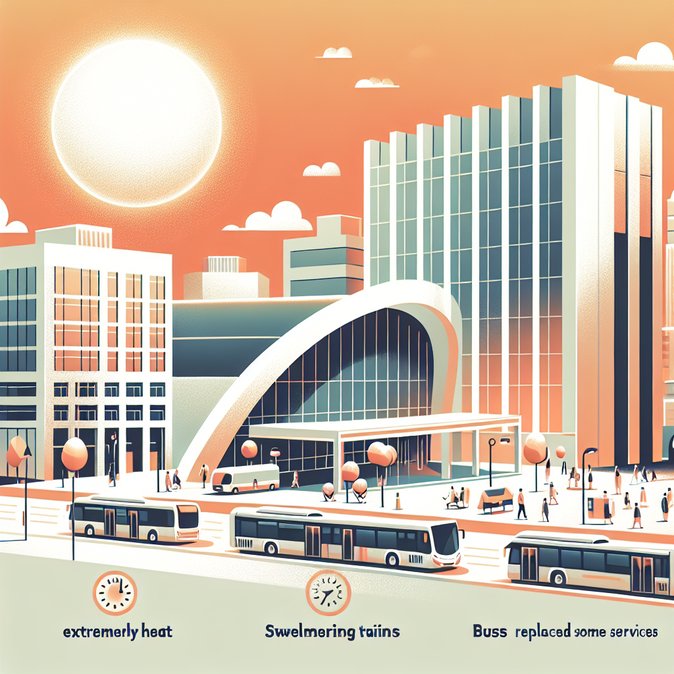 Extreme heat forces V/Line to activate ‘heat timetables’, slowing regional rail across Victoria