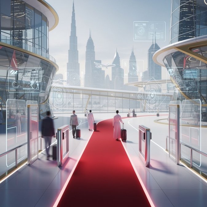 El corredor biométrico Red Carpet gana el premio Dubai-IT, reduciendo el tiempo de control en el aeropuerto a cinco segundos