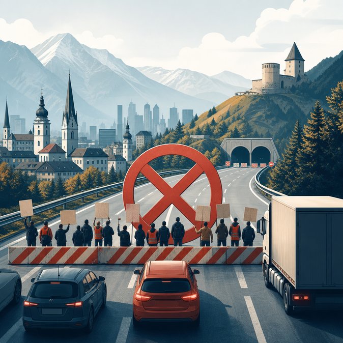 Brenner Corridor Shutdown on 30 May Prompts Official Travel Warning for Austria–Italy Route