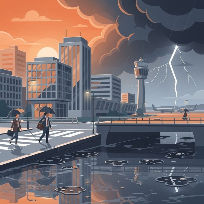 Alerte orages et canicule : des perturbations possibles dans les transports en Irlande jusqu'au 27 juin