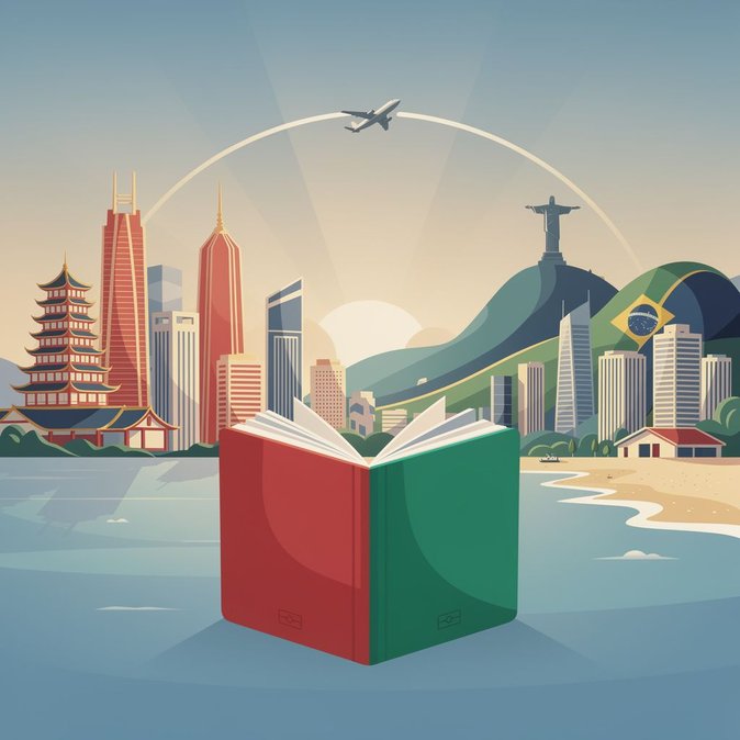 البرازيل تلغي رسمياً تأشيرات الإقامة القصيرة للمواطنين الصينيين، وتفتح نافذة دخول بدون تأشيرة لمدة 30 يوماً