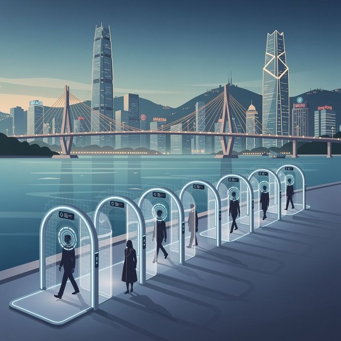 Macau étend le contrôle intelligent par reconnaissance faciale au port de Qingmao et au hall Zhuhai-Macao du HZMB, au bénéfice des navetteurs hongkongais