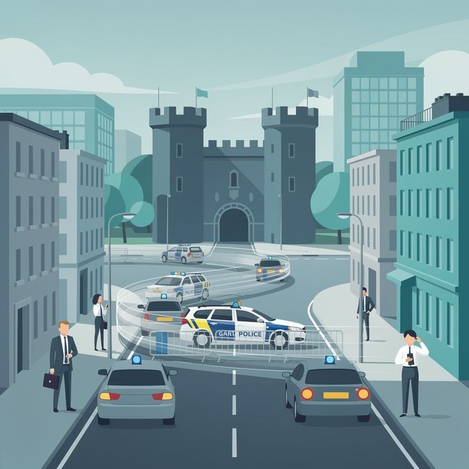 La présidence de l'UE provoque des fermetures de routes successives à Dublin les 20 et 21 juillet