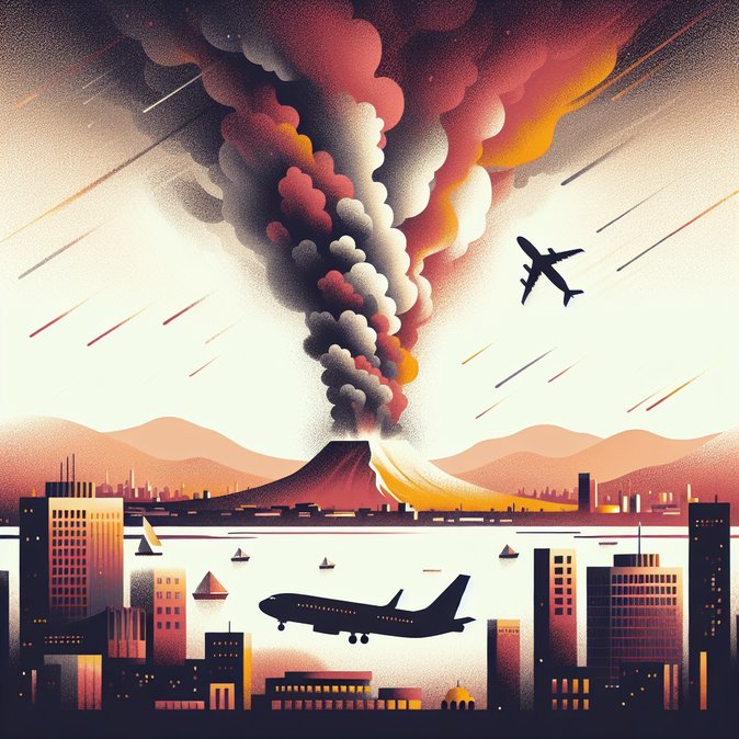 Volcanic Ash from Ethiopia Grounds Dozens of India-Gulf Flights; DGCA Issues Safety Directives