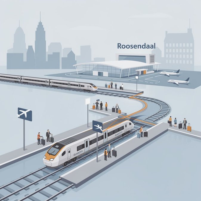 Travaux d’ingénierie : déviation des services EuroCity ; suspension de la liaison ferroviaire de l’aéroport de Bruxelles les 3 et 4 octobre