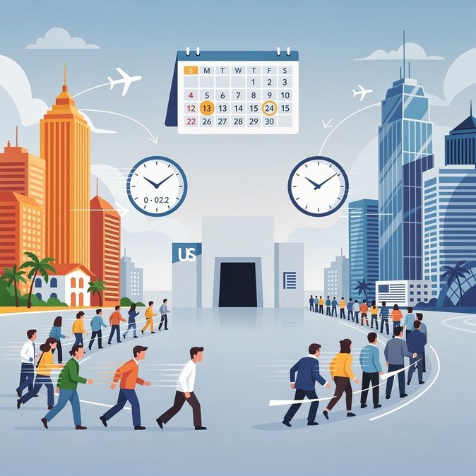 Les annulations de dernière minute réduisent les délais d'attente pour les entretiens de visa américain au Brésil à moins d'une semaine