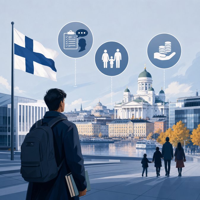 Finland plans stricter language, income and family-reunification rules for international students