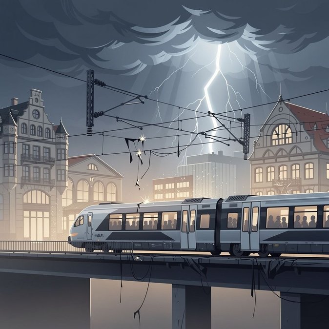 Storm knocks out power on Hamburg–Prague service, leaving 630 passengers—including many Czechs—stranded for hours in 40 °C heat