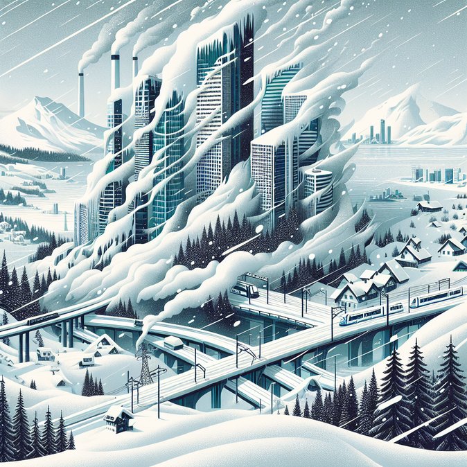 Nationwide ‘snow chaos’ closes roads and rail lines, leaving parts of Austria unreachable