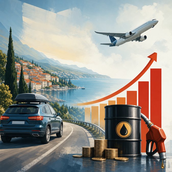 Fuel-Price Shock Adds CZK 900–5,000 to Typical Czech Summer Holidays