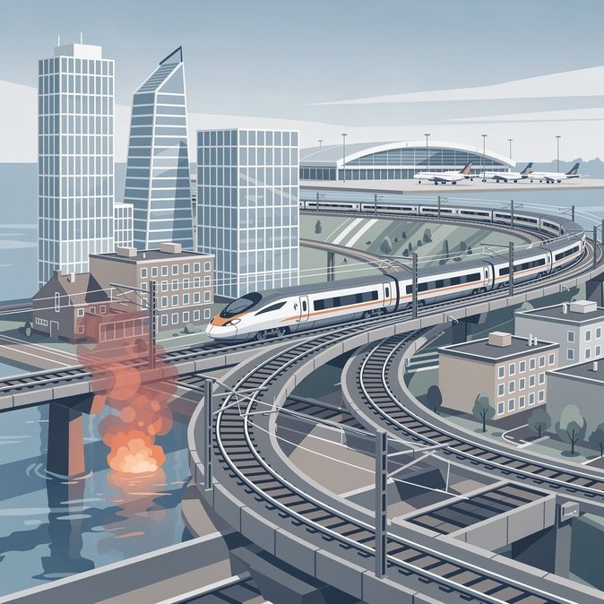 Línea ferroviaria holandesa dañada por incendio obliga a Eurostar a desviar servicios entre Bélgica y Ámsterdam
