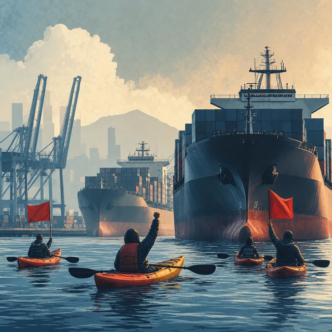 Activists Blockade Gioia Tauro, Stalling MSC Arms-Linked Cargo