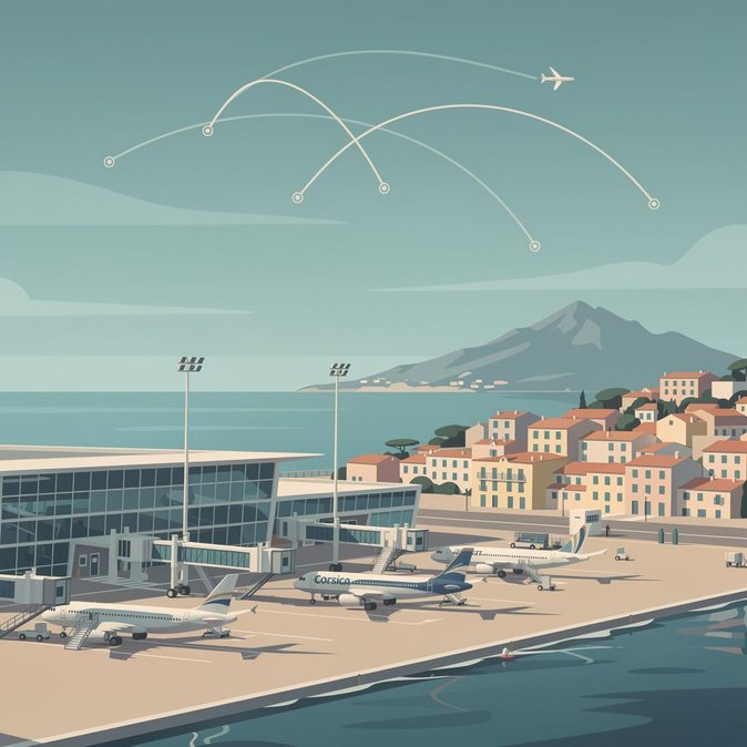 Pilotos da Air Corsica anunciam greve de 9 a 16 de outubro, gerando preocupações para viagens na alta temporada