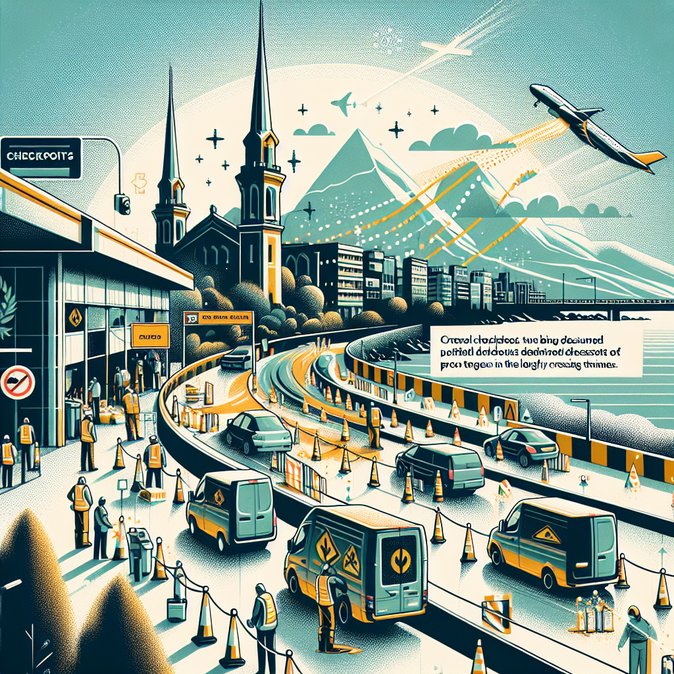 24-Hour Vehicle Disinfection at Green-Line Crossings Tightens Bio-Security After FMD Outbreak