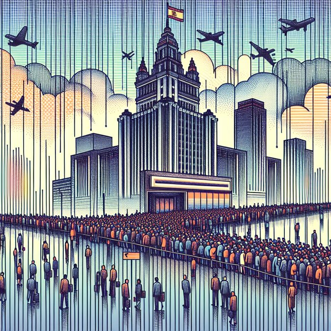 Long queues at Pakistani consulate in Barcelona as migrants scramble for police-record certificates