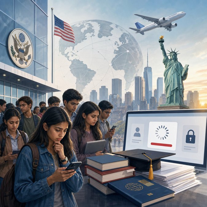 US F-1 visa appointment slots for Indian students disappear within minutes, fueling pre-fall semester panic