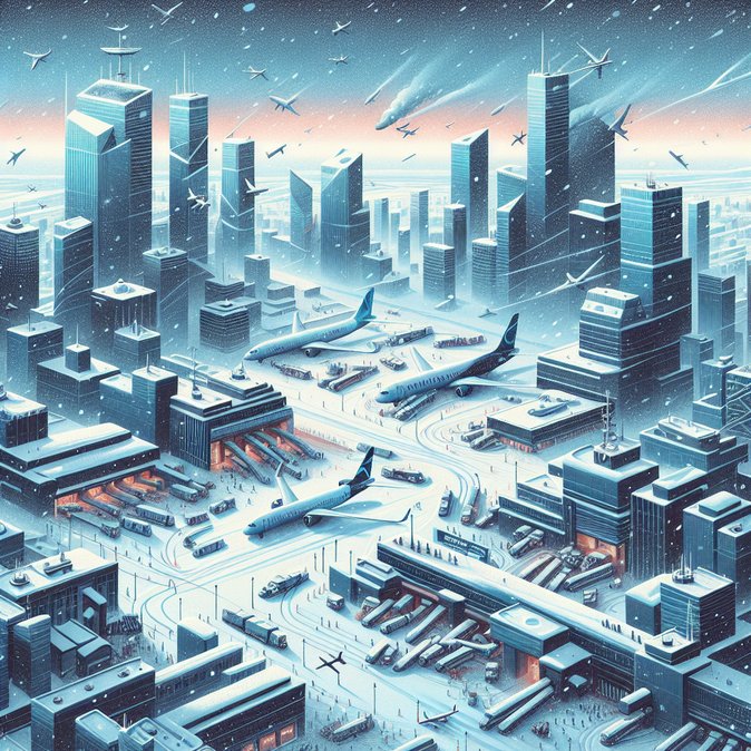 Winter Storm Grounds 598 Flights Across Canada, Disrupting First Business Travel Week of 2026