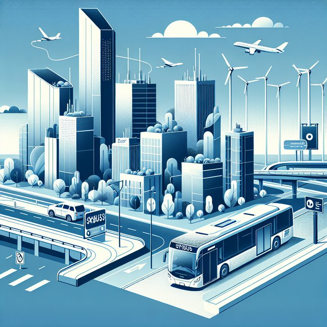 Electric SkyBus Service Launches at Perth Airport, Boosting Landside Mobility