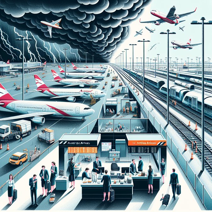 Holiday Chaos: 2,098 Flight Delays Sweep Europe, Austrian Airlines Largely Spared