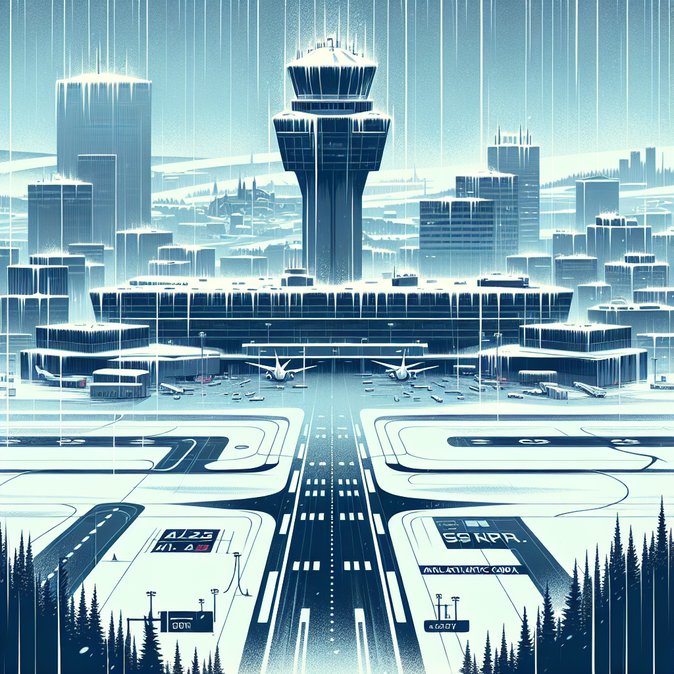 Ice Storm Grounds Dozens of Flights in Atlantic Canada, Carriers Issue Flexible Rebooking Policies