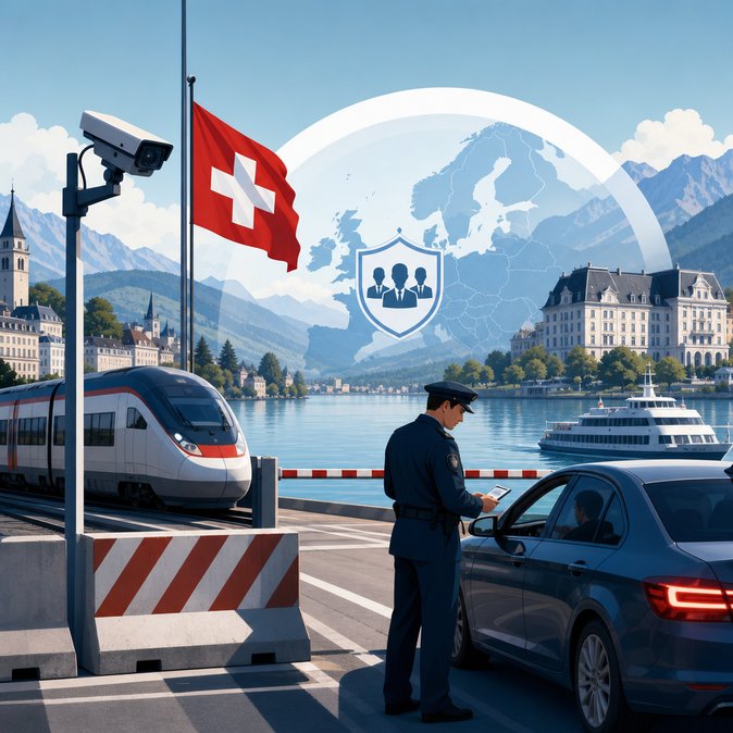 Switzerland Re-introduces Border Checks With France Ahead of June G7 Summit in Évian