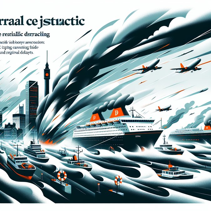 Storm Goretti Grounds Ferries and Flights, Disrupting Irish Weekend Travel Plans