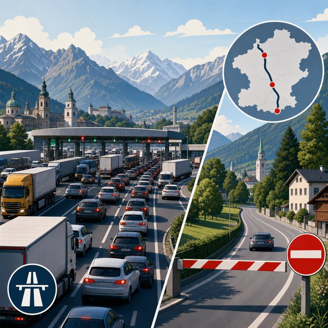 Pentecost getaway starts with heavy jams at Austrian borders despite new ‘exit bans’