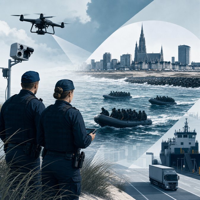 Belgian Coastal Police Warn of Rising ‘Transmigration’ Attempts to the UK
