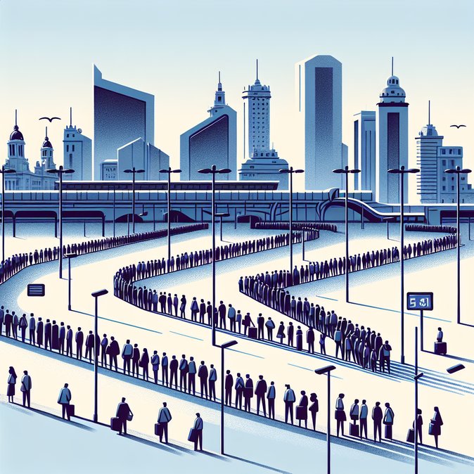 Work-to-Rule Slowdown at Madrid-Barajas Triggers Hour-Long Security Queues